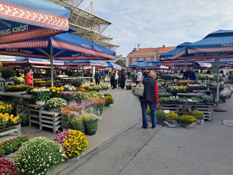 Tržnice i dalje značajne za opskrbu građana i prodaju proizvoda s OPG-ova