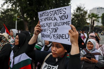 INDONESIA PROTEST ISRAEL GAZA CONFLICT