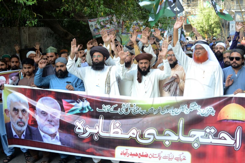 PAKISTAN PROTEST ISRAEL GAZA CONFLICT