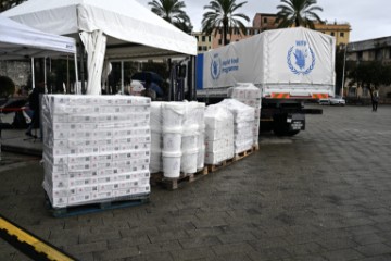 ITALY AID GAZA 