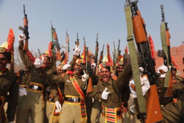 INDIA KASHMIR PASSINGOUT PARADE