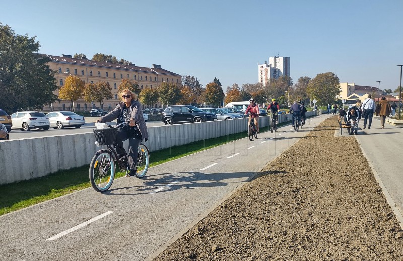 U Osijeku otvorena šetnica vrijedna 13 milijuna eura