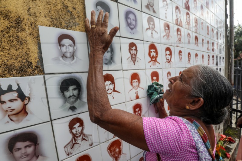 SRI LANKA ENFORCED DISAPPEARANCES REMEMBRANCE