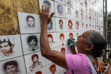 SRI LANKA ENFORCED DISAPPEARANCES REMEMBRANCE