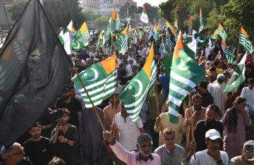 PAKISTAN PROTEST KASHMIR