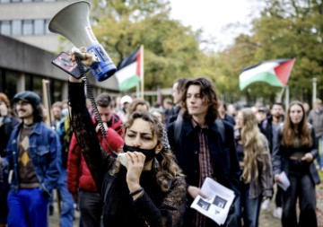 NETHERLANDS PROTEST KHATIB