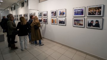 Svečanost otvaranja izložbe Gorana Mehkeka "Dnevnik jednog fotoreportera"