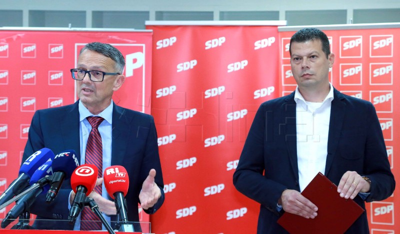 Rijeka: Tiskovna konferencija SDP- a PGŽ