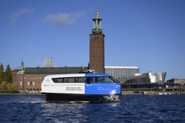 SWEDEN HYDROFOIL BOAT