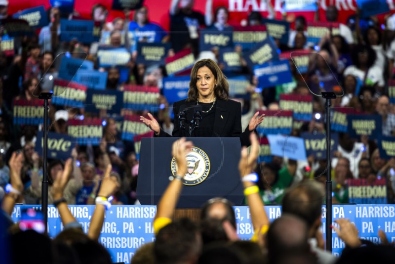 USA ELECTIONS HARRIS CAMPAIGN