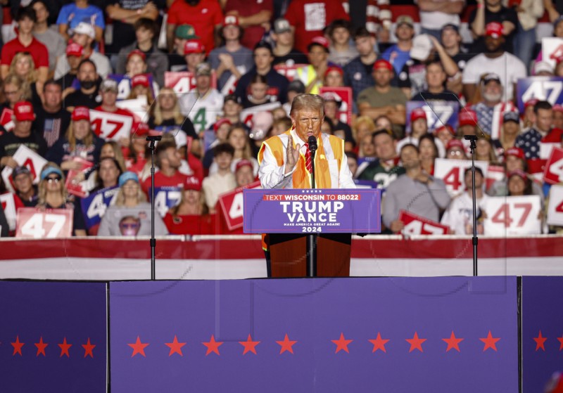 USA WISCONSIN DONALD TRUMP RALLY