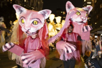 USA NEW YORK HALLOWEEN PARADE