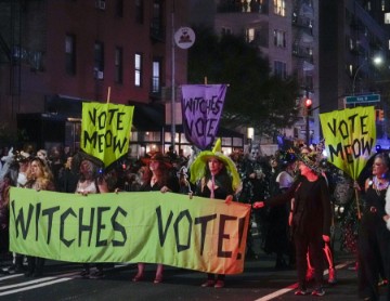 USA NEW YORK HALLOWEEN PARADE