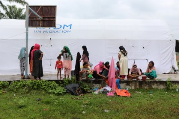 INDONESIA EAST ACEH ROHINGYA REFUGEE