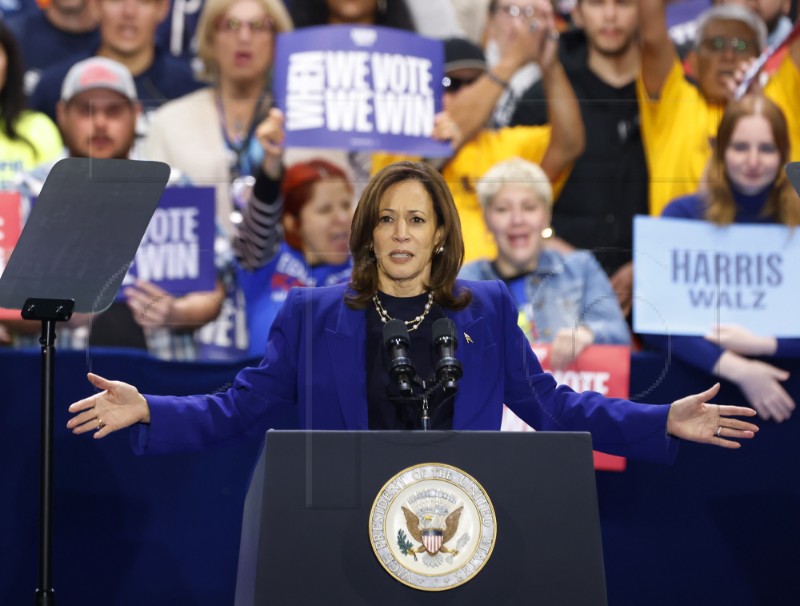 USA ELECTIONS HARRIS CAMPAIGN