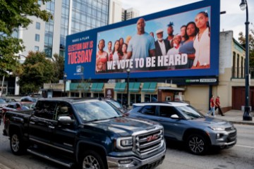 USA ELECTIONS ADVERTISING GEORGIA