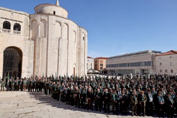 Zadar: Proslava spomendana Sv. Huberta, zaštitnika lovaca i lovstva