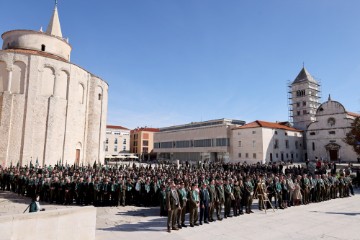 Zadar: Proslava spomendana Sv. Huberta, zaštitnika lovaca i lovstva