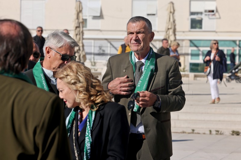 Zadar: Proslava spomendana Sv. Huberta, zaštitnika lovaca i lovstva