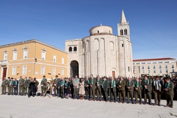 Zadar: Proslava spomendana Sv. Huberta, zaštitnika lovaca i lovstva