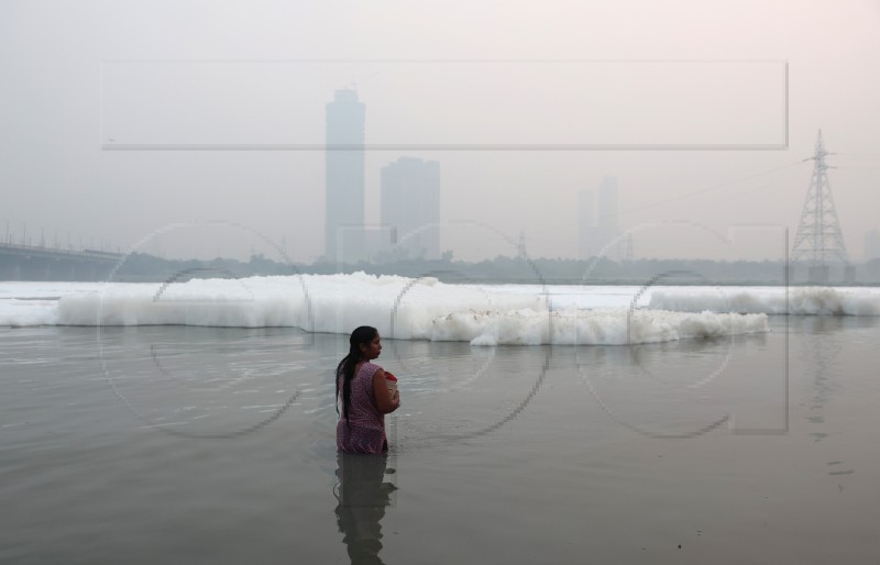 INDIA PHOTO SET ENVIRONMENTAL POLLUTION