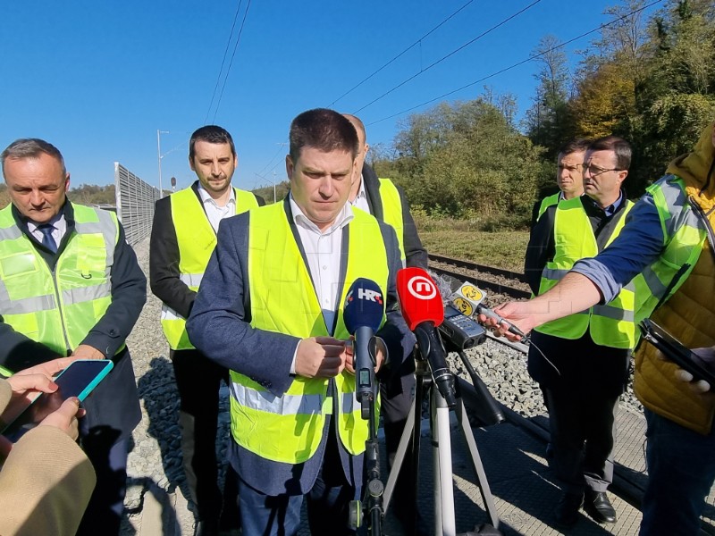 Butković obišao radove željezničke pruge Križevci – Koprivnica – državna granica