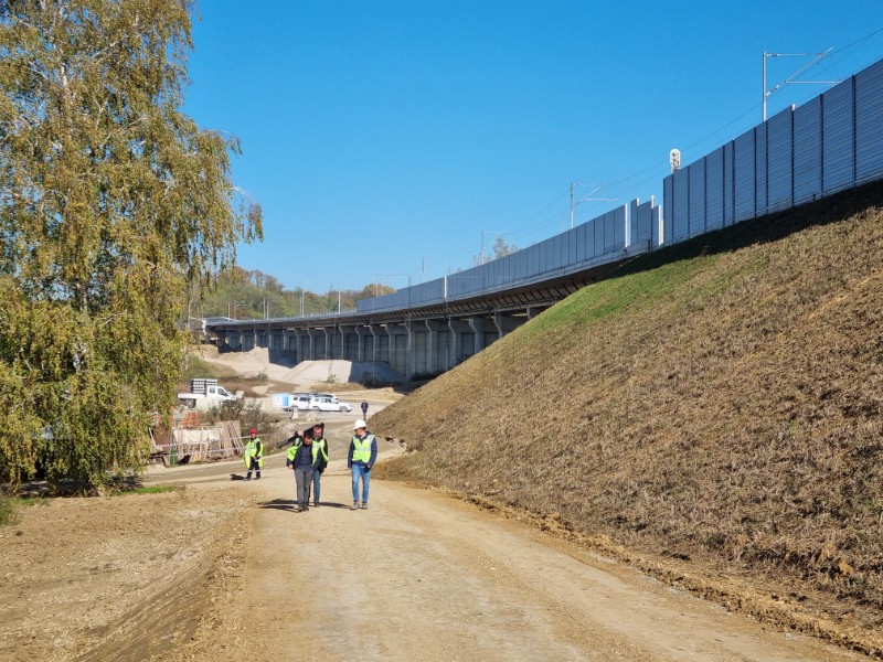 Butković obišao radove željezničke pruge Križevci – Koprivnica – državna granica