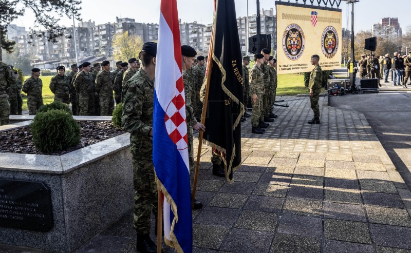 Obilježavanje 34. obljetnice ustrojavanja 1. gardijske brigade Tigrovi