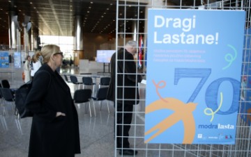 Otvorenje izložbe "Dragi Lastane!" povodom 70. obljetnice časopisa "Modra lasta"