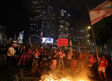 ISRAEL GOVERNMENT PROTEST