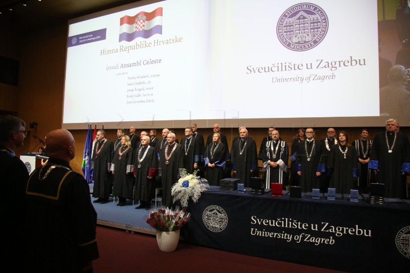 U povodu Dana Sveučilišta u Zagrebu održana svečana sjednica Senata – Dies Academicus