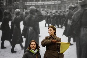 RUSSIA ANNIVERSARY OF HISTORICAL PARADE 1941