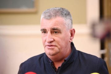 Konferencija za novinare predsjedničkog kandidata Mosta Mire Bulja 