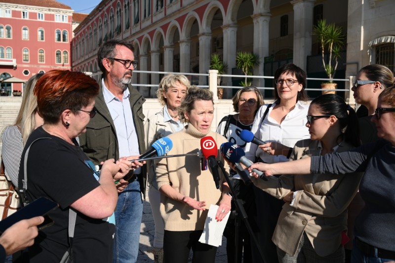 Konferencija za medije predsjedničke kandidatkinje Ivane Kekin