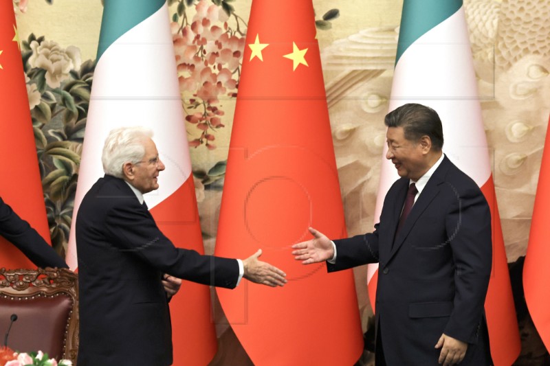 CHINA ITALY DIPLOMACY