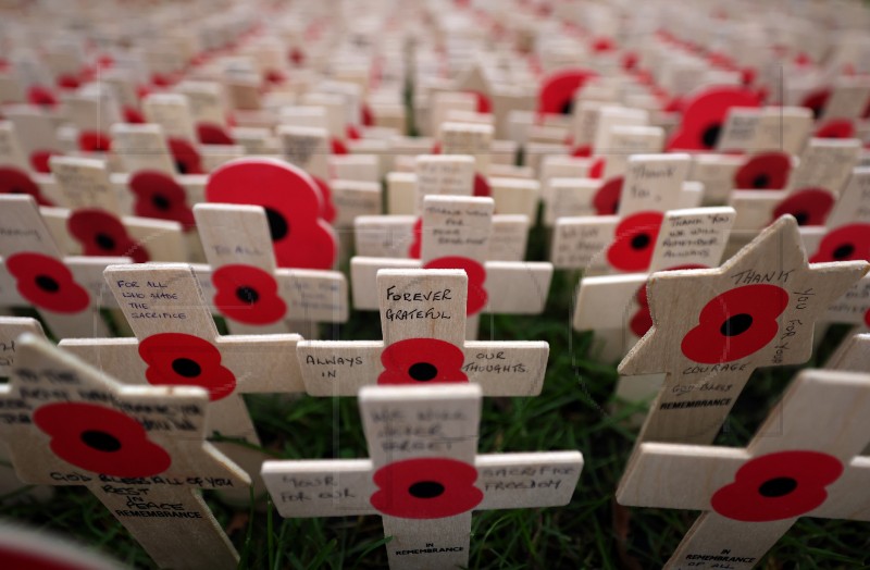 BRITAIN FIELD OF REMEMBRANCE 