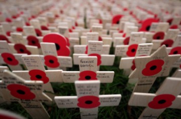 BRITAIN FIELD OF REMEMBRANCE 