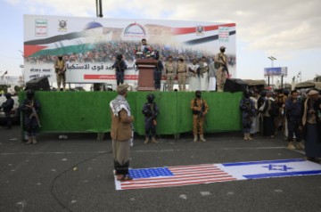 YEMEN ISRAEL USA PROTEST