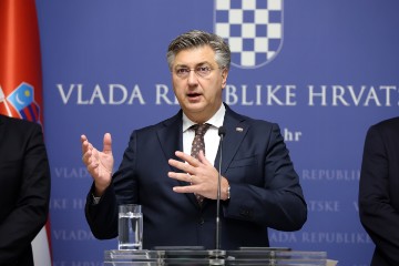  Konferencija Andreja Plenkovića na temu najnovijeg izvješća agencije Moody's