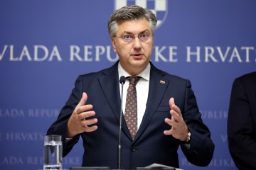 Konferencija Andreja Plenkovića na temu najnovijeg izvješća agencije Moody's