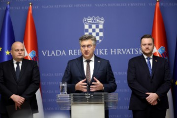 Konferencija Andreja Plenkovića na temu najnovijeg izvješća agencije Moody's