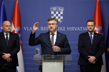 Konferencija Andreja Plenkovića na temu najnovijeg izvješća agencije Moody's