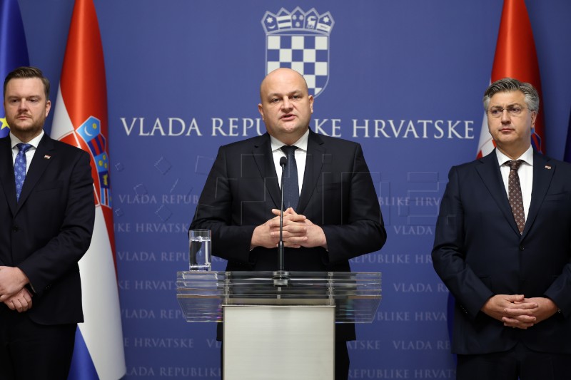 Konferencija Andreja Plenkovića na temu najnovijeg izvješća agencije Moody's