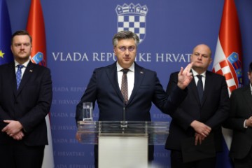 Konferencija Andreja Plenkovića na temu najnovijeg izvješća agencije Moody's