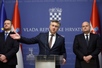 Konferencija Andreja Plenkovića na temu najnovijeg izvješća agencije Moody's