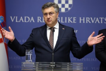 Konferencija Andreja Plenkovića na temu najnovijeg izvješća agencije Moody's