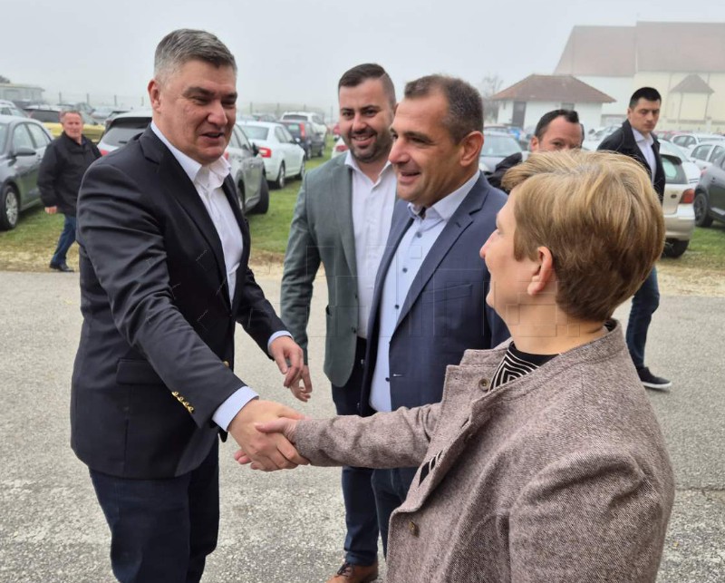 Milanović na Martinju u Nedelišću