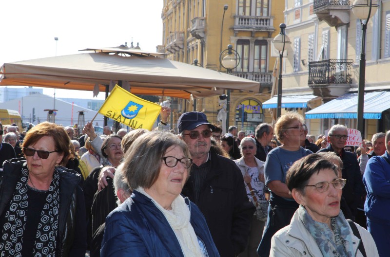 Rijeka: Prosvjedni skup "Protiv siromaštva"