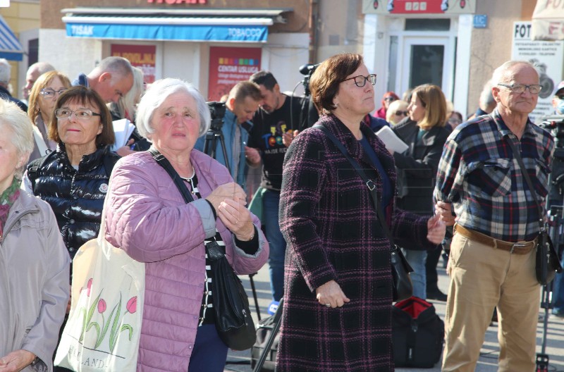 Rijeka: Prosvjedni skup "Protiv siromaštva"