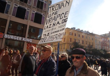 Rijeka: Prosvjedni skup "Protiv siromaštva"